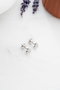 Heliophilia Silver Pendientes de Plata de Ley 925 Stud